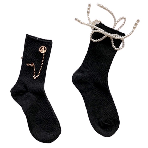 ‼️Balenciaga ‼️ BB logo knit socks 🧦 - Picture 5 of 5